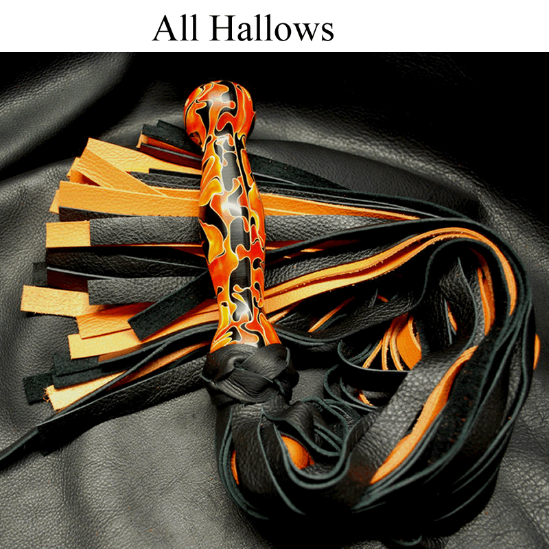 Acrylic Handle Flogger